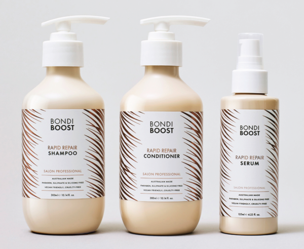 BondiBoost Rapid Repair Kit - Shampoo, Conditioner & Serum