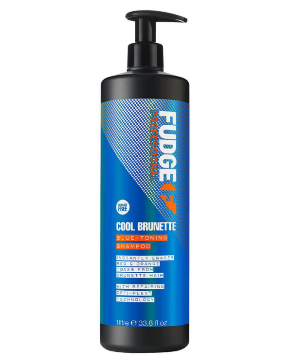 Fudge Cool Brunette Blue Toning Shampoo 1L