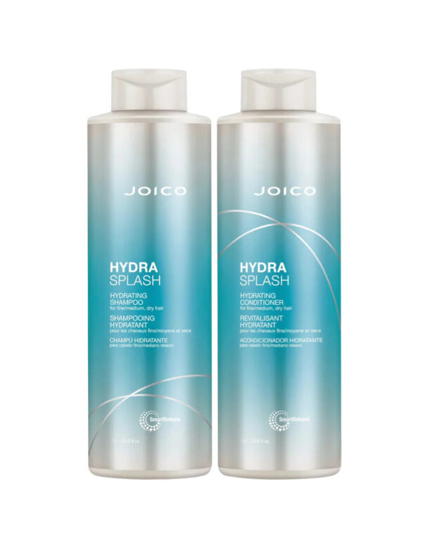 Joico Hydrasplash Hydrating Shampoo and Conditioner 1000ml Duo