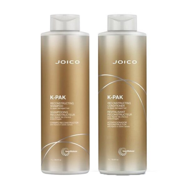 Joico K-Pak Reconstructing Shampoo and Conditioner Duo 1000ml