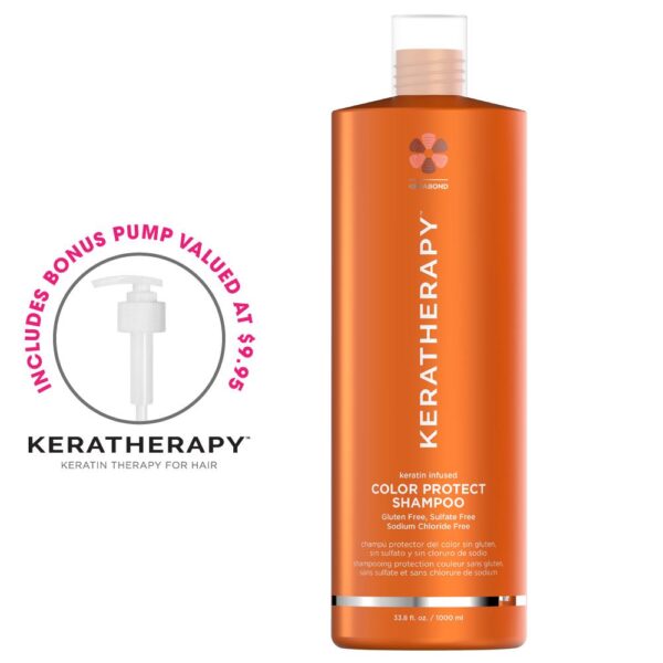 Keratherapy Keratin Infused Colour Protect Shampoo1 Litre + Pump