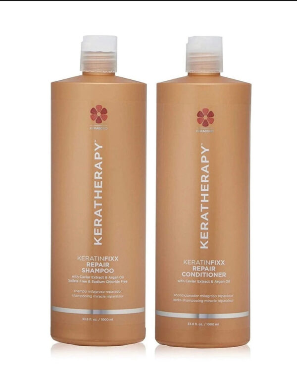 Keratherapy KeratinFix Repair Shampoo & Conditioner Duo 1 litre