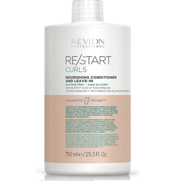 Revlon Re/Start Curls Nourishing Conditioner & Leave-In 750ml
