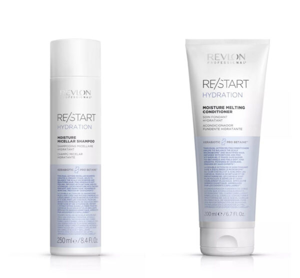 Revlon Re/Start Hydration Moisture Micellar Shampoo 250ml And Melting Conditioner 200ml