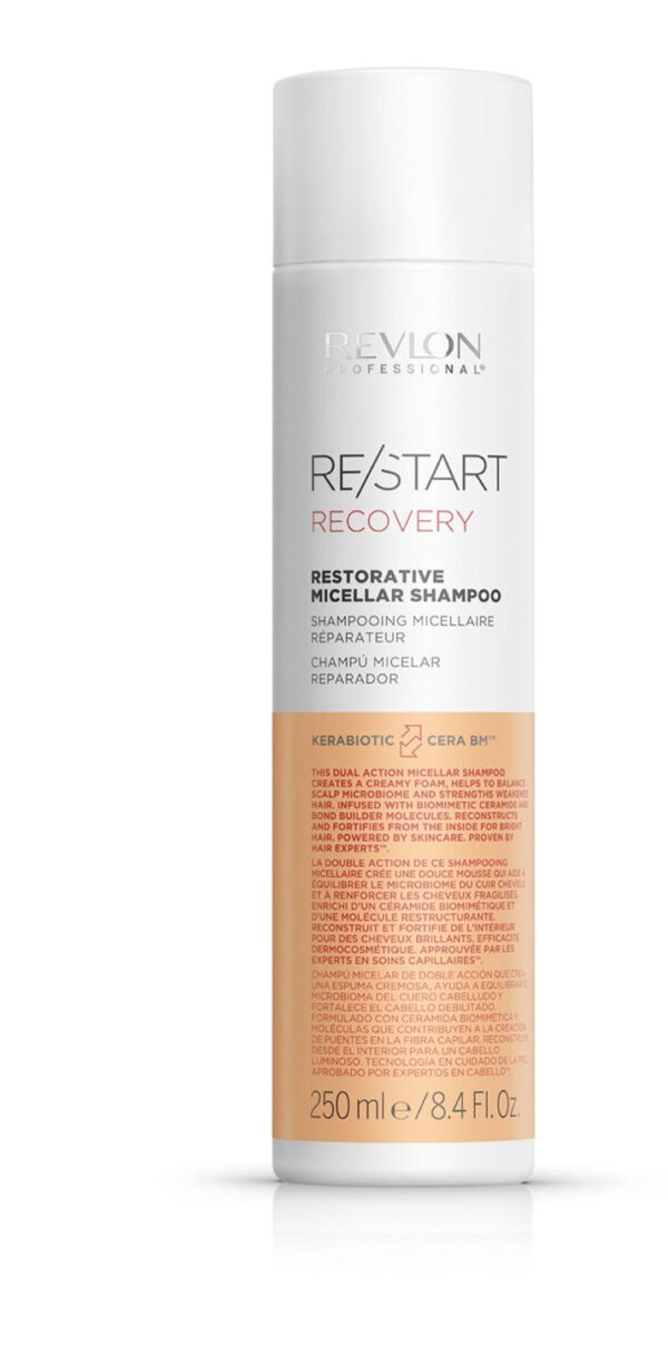 REVLON RE/START RECOVERY RESTORATIVE MICELLAR SHAMPOO 250ml