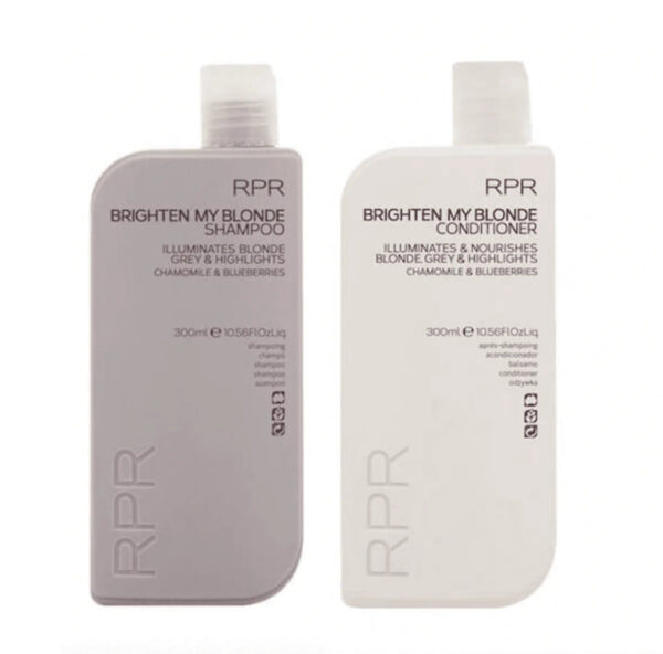 RPR Brighten My Blonde Shampoo & Conditioner Duo Set 300ml