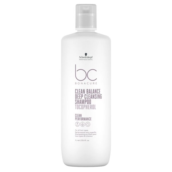 Schwarzkopf BC Bonacure Clean Balance Deep Cleansing Shampoo 1000ml
