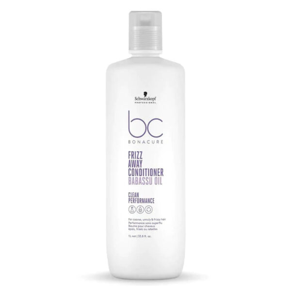 Schwarzkopf BC Bonacure Clean Performance Frizz Away Conditioner 1000ml