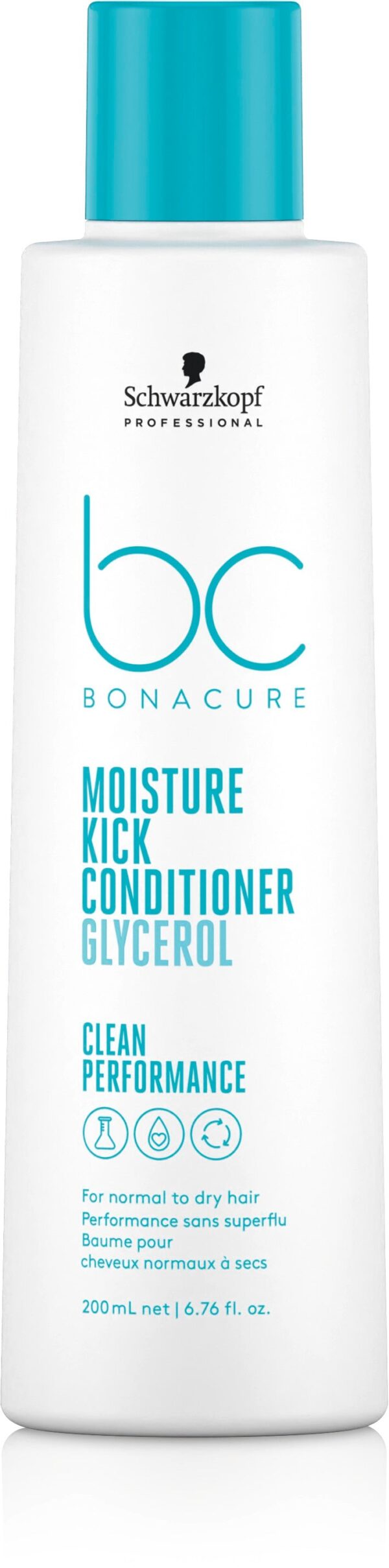 Schwarzkopf BC Bonacure Hyaluronic Moisture Kick Clean Performance Conditioner 200ml