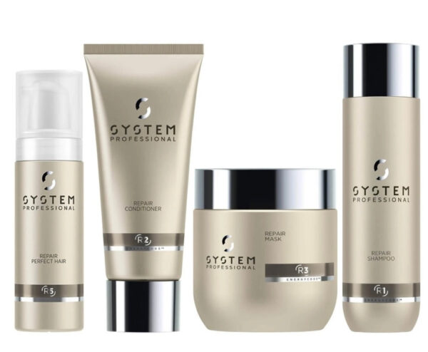 System Professional Repair Shampoo 250mL Conditioner 200ml Mask 200ml Perfect Hair 150ml