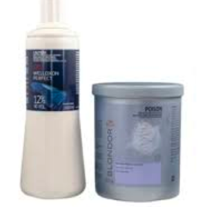 Wella Blondor Lightening Powder (800g) And 12% Developer