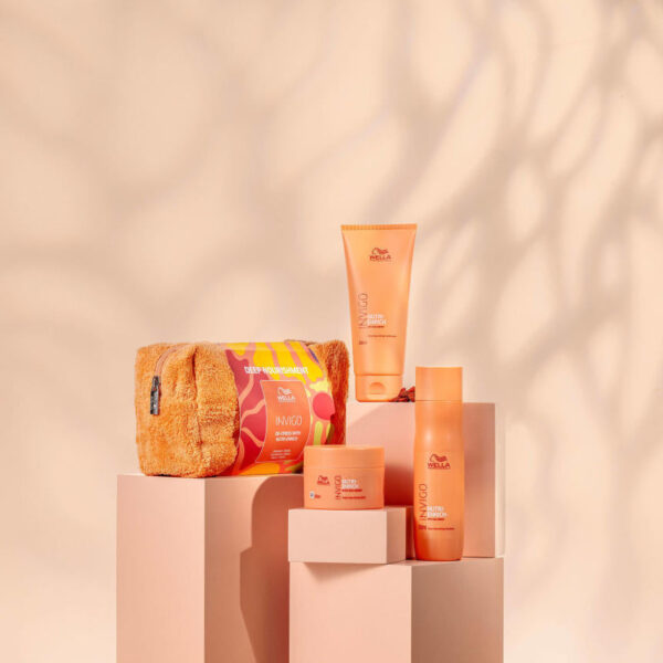 Wella Invigo Nutri-Enrich Trio Gift Pack - Shampoo, Conditioner & Mask NEW