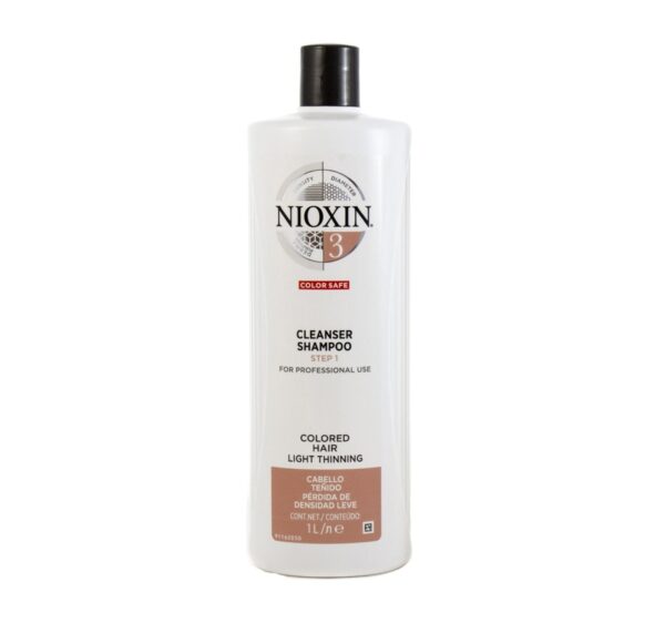 Nioxin System 3 Cleanser Shampoo 1000ml