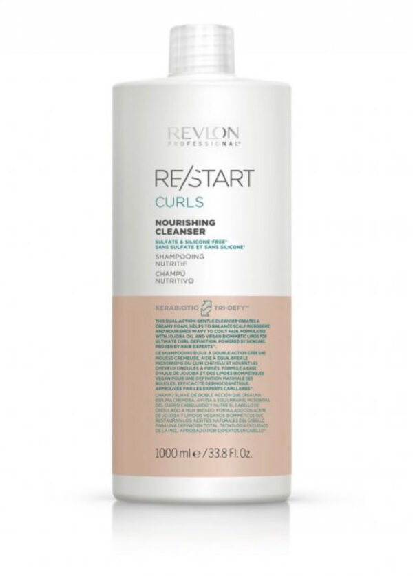 REVLON RE/START CURLS NOURISHING CLEANSER 1000 ML