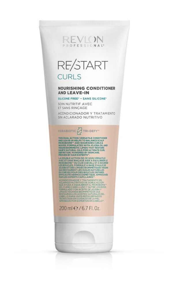 Revlon Re/Start Curls Nourishing Conditioner & Leave-In 200ml