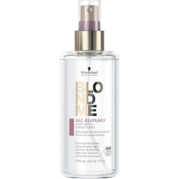 Schwarzkopf Professional Blondme All Blondes Light Spray Conditioner 200ml