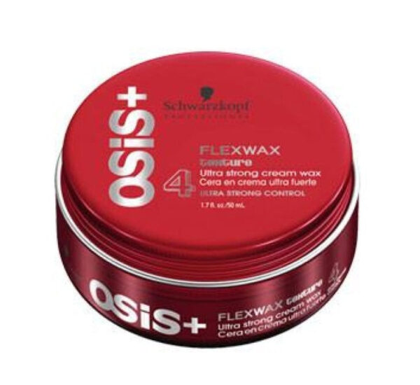 Schwarzkopf Osis+ Flexwax - Ultra Strong Cream Wax For Unlimited Styles 85ml