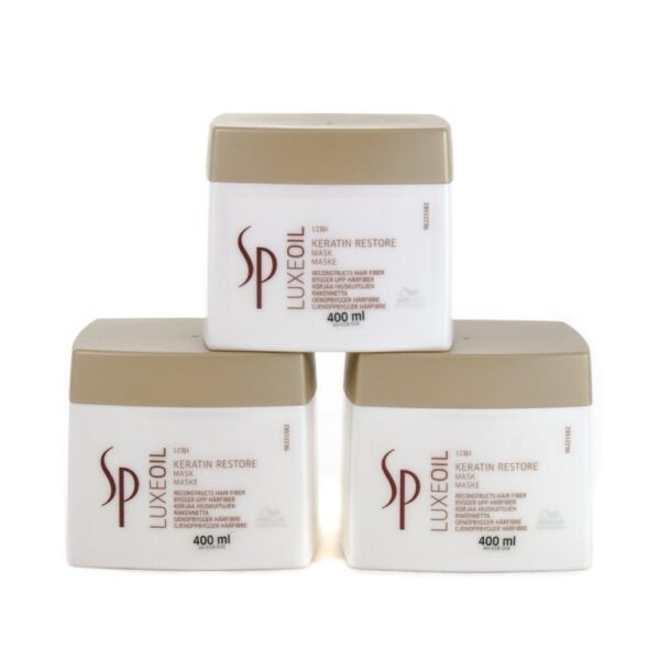 Wella SP LuxeOil Keratin Mask Trio Pack 400mlx3