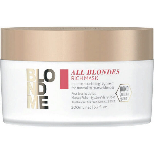 Schwarzkopf Professional Blondme All Blondes Rich Mask 200ml