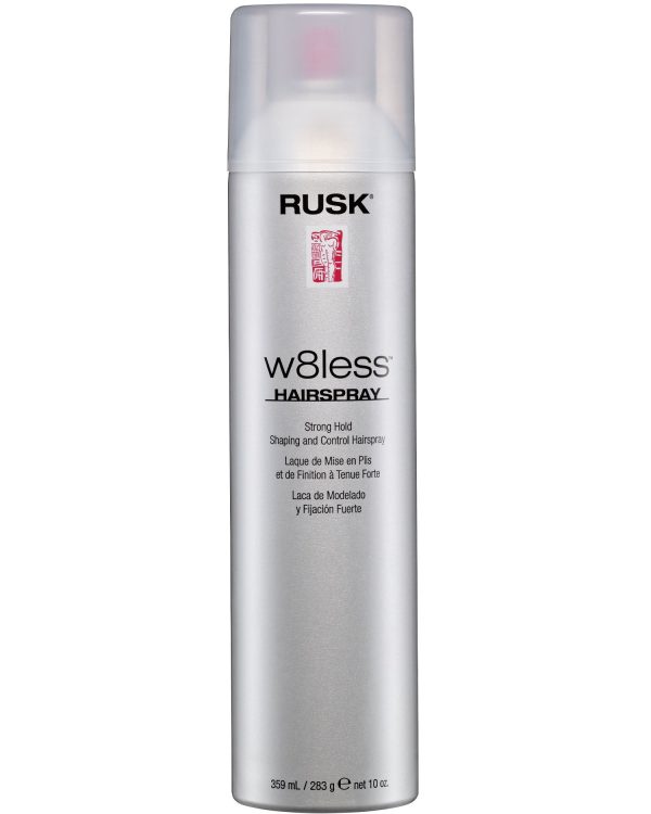 RUSK W8Less Strong Hold Shaping And Control Hairspray 10 Oz. - 55% Voc