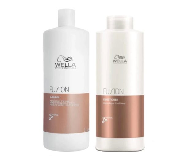 Wella Fusion Shampoo & Conditioner 1000ml Duo