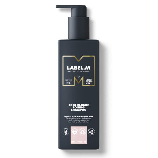 LABEL.M Cool Blonde Toning Shampoo 300ml