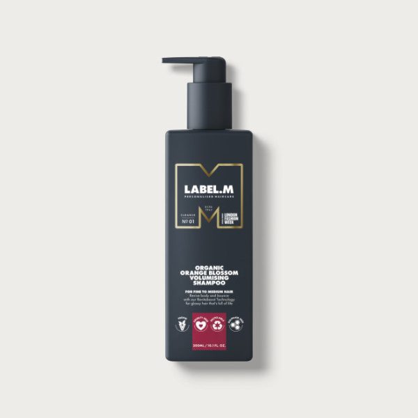 LABEL.M Organic Orange Blossom Volumising Shampoo - 300ml