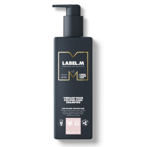 LABEL.M Vibrant Rose Colour Care Shampoo - 300ml