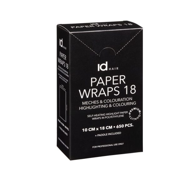 idHAIR Paper Wraps 10x18cm Small 650pcs