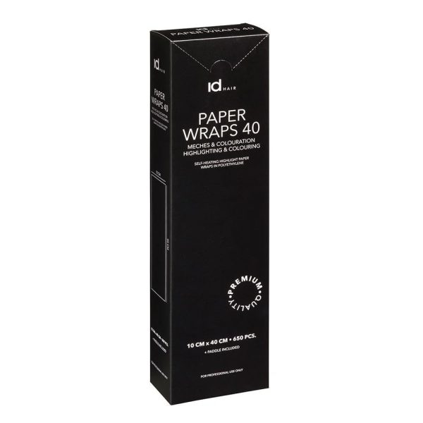 idHAIR Paper Wraps 40cm Large 650 pcs
